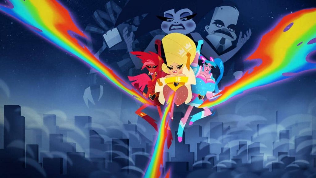 Super Drags: arriva su Netflix il cartoon in cui i supereroi sono delle drag queen