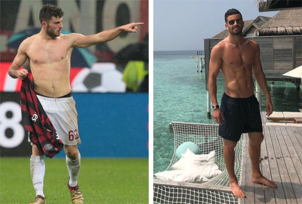 Patrick Cutrone vs. Mateo Musacchio: vota il più sexy della Serie A
