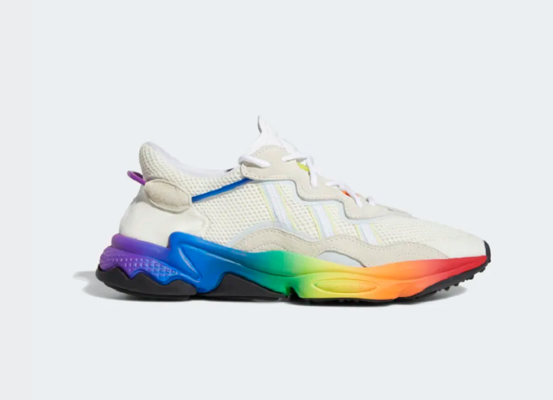 Adidas lancia la linea Pride Pack: sneaker, running e ciabatte a tinte rainbow