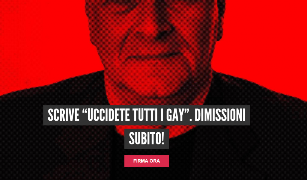 Vercelli, un flashmob e una petizione per chiedere le dimissioni del consigliere omofobo Cannata