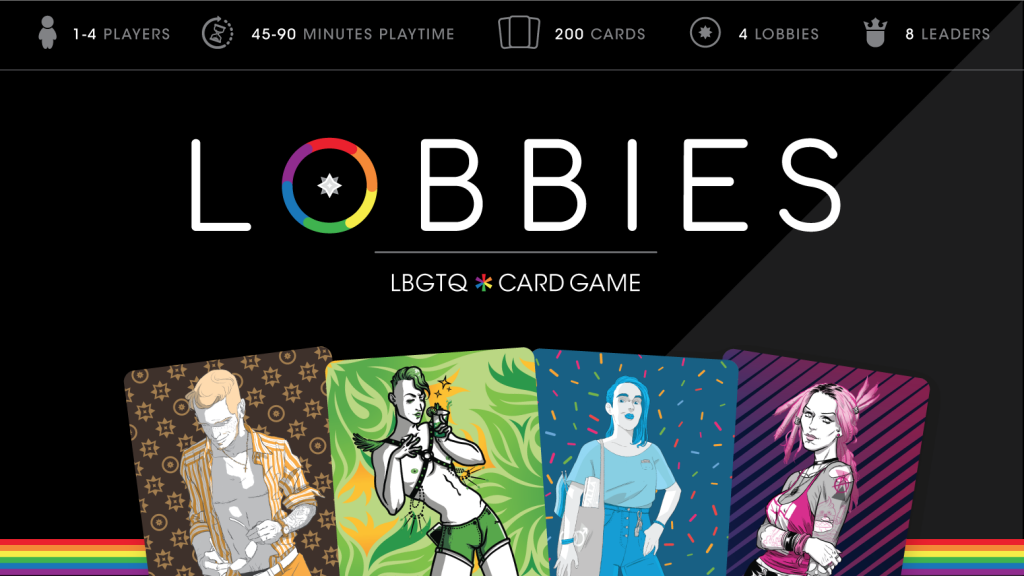 Lobbies è il primo gioco da tavolo LGBTQ made in Italy