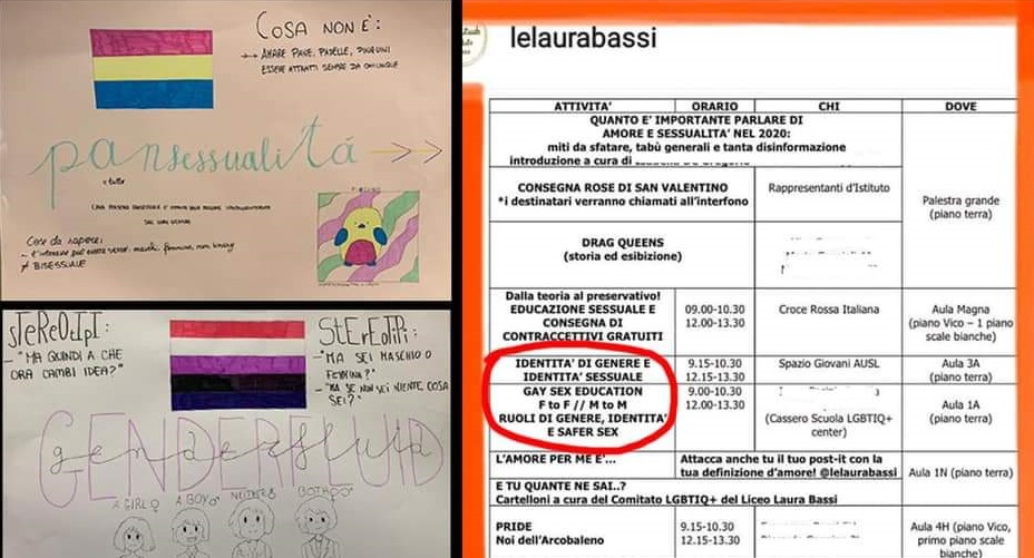 Giorgia Meloni: «Studenti obbligati a seguire lezioni LGBT», ma le hanno scelte loro