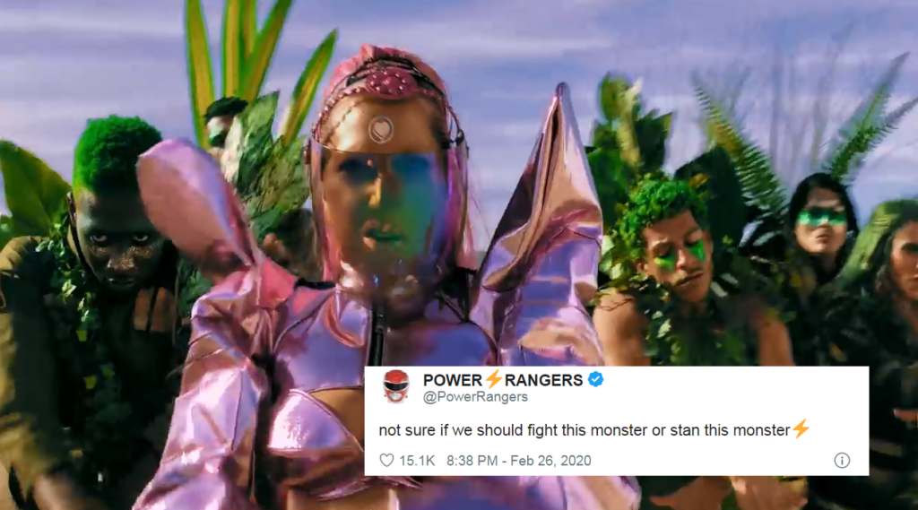 Ai Power Rangers piace Stupid Love: «Non possiamo che essere fan di Lady Gaga»