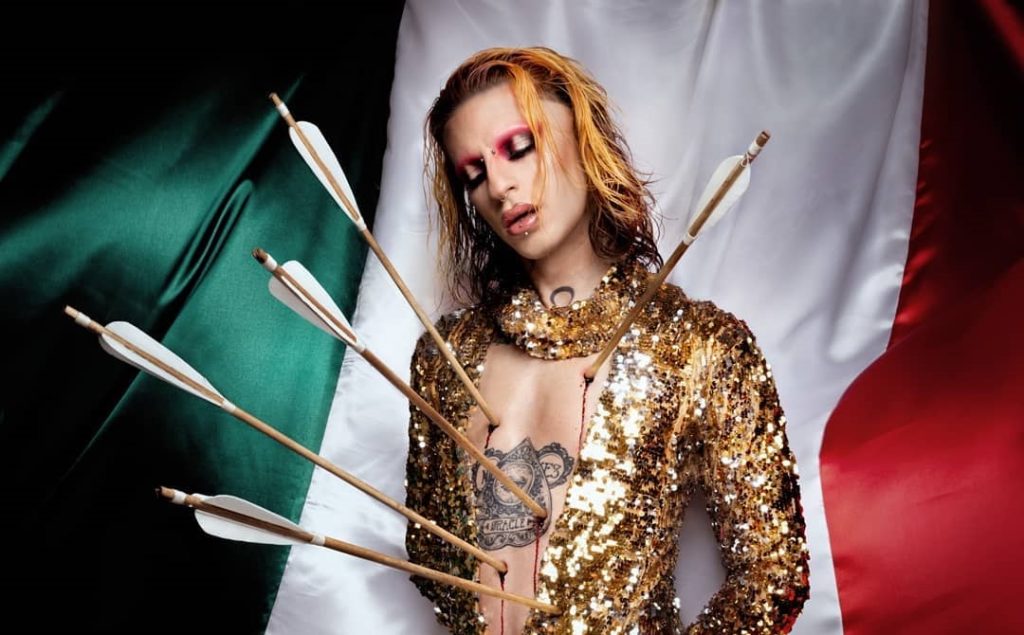 Una drag queen italiana nello show internazionale Digital Drag