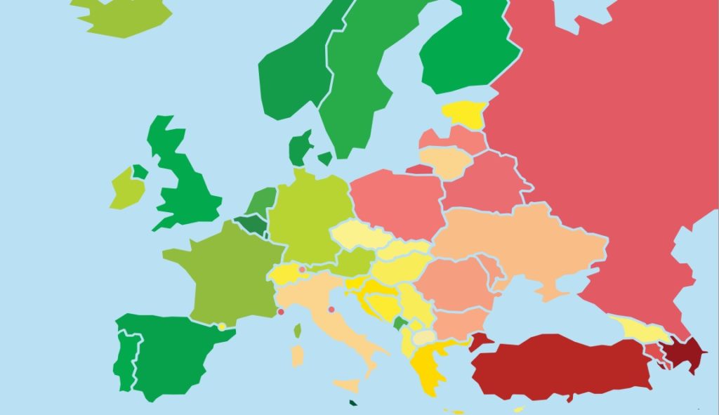 Italia tra i 5 peggiori Paesi Ue per i diritti LGBTI, dietro all’Ungheria di Orban