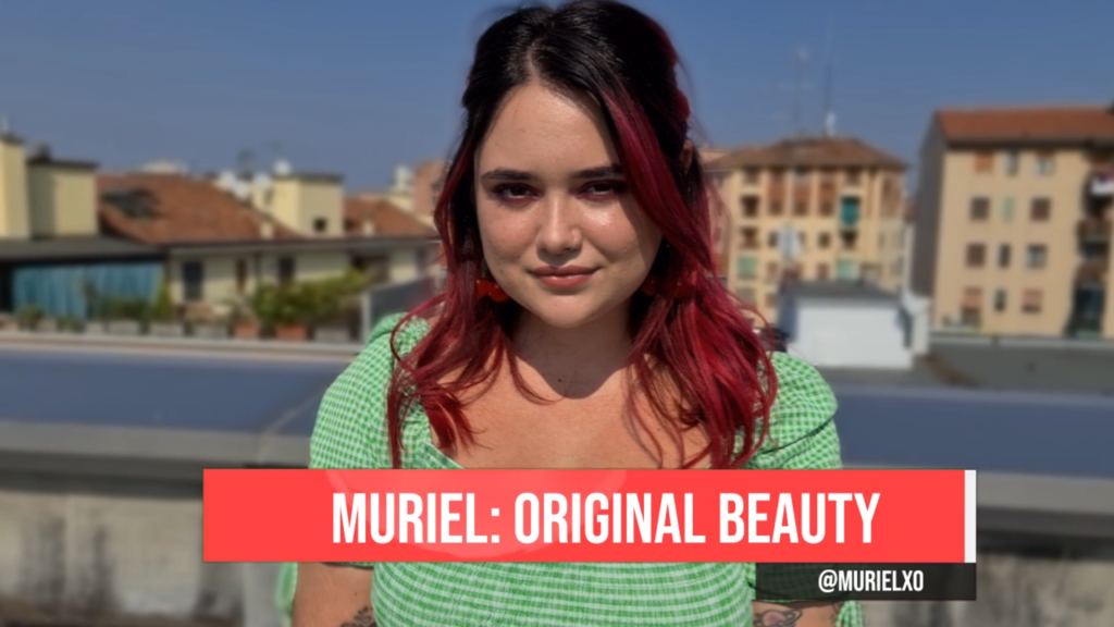 Muriel, original beauty: «L’accettazione di se stessi è un processo che dura tutta la vita»