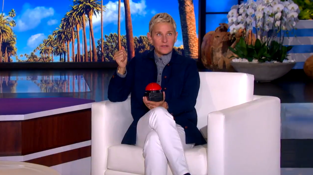 Game of Games, Ellen DeGeneres fa gli auguri a Simona Ventura: «Ciao bella!»